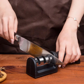 3-Stage Kitchen Knife Sharpener Tool
